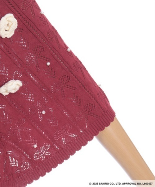 マイメロディ／ニットケープ（カーディガン/ボレロ）｜axes femme