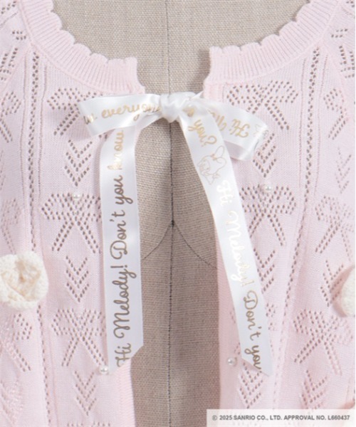 マイメロディケープ マイメロディ／ニットケープ（カーディガン/ボレロ）｜axes