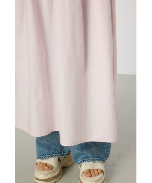 RODEO CROWNS WIDE BOWL（ロデオクラウンズワイドボウル）の「ピグメントドッキングティアードワンピース（ワンピース・レディース・グリーン/ブラック/ライトピンク/オフホワイト・FREE）」の5枚目の写真