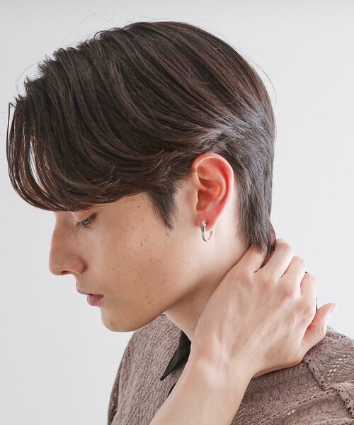 tk.TAKEO KIKUCHI（ティーケータケオキクチ）の「レイヤーピアス（ピアス（両耳用）・メンズ・シルバー系その他/シルバー・00）」の5枚目の写真