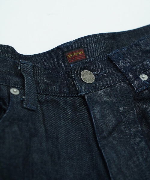 EGO TRIPPING（エゴトリッピング）の「mp13707- Fluxdenim デニムパンツ（デニムパンツ・メンズ・ネイビー系/ブラック・29/31/33）」の16枚目の写真