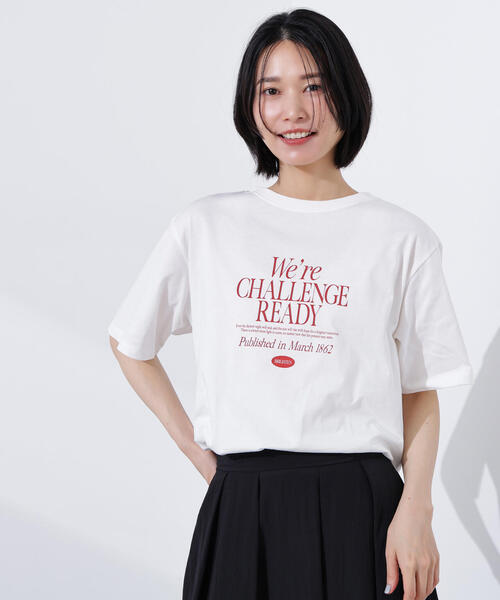 N.(N. Natural Beauty Basic)(エヌエヌナチュラルビューティーベーシック)の「レタリングロゴTシャツ(Tシャツ/カットソー・レディース・ピンク/ベージュ/オフホワイト・MEDIUM)」の13枚目の写真