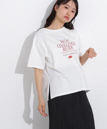 N.（N. Natural Beauty Basic） | レタリングロゴTシャツ(Tシャツ/カットソー)