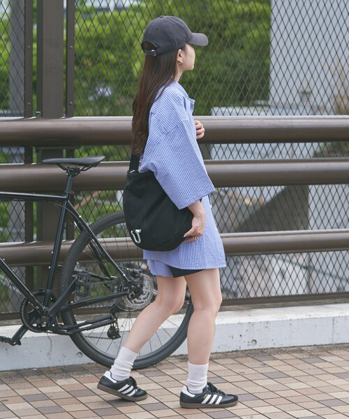 CIAOPANIC TYPY（チャオパニックティピー）の「【PATTIPATTI】ユニセックスオーバー半袖シャツ（シャツ/ブラウス・メンズ・ネイビー/ホワイト系その他/ブルー系その他3・MEDIUM/LARGE）」の12枚目の写真