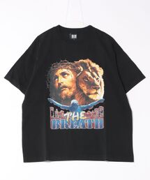 BREATH / ブレス】SOUTHSIDE CROSS LOGO TEE / ブラック