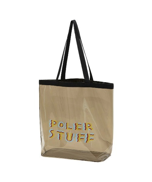 POLeR（ポーラー）の「POLER PVC POOL BAG（ポーラー PVC プールバッグ）（トートバッグ・メンズ・オレンジ/ブラック/クリア・FREE）」の2枚目の写真
