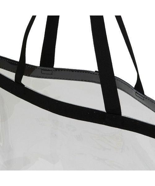 POLeR（ポーラー）の「POLER PVC POOL BAG（ポーラー PVC プールバッグ）（トートバッグ・メンズ・オレンジ/ブラック/クリア・FREE）」の9枚目の写真