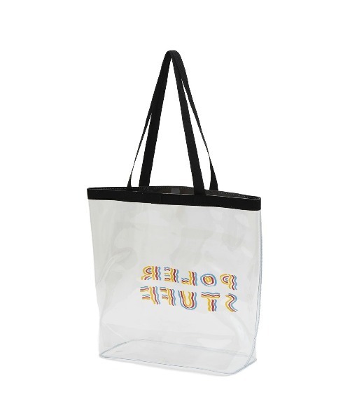 POLeR（ポーラー）の「POLER PVC POOL BAG（ポーラー PVC プールバッグ）（トートバッグ・メンズ・オレンジ/ブラック/クリア・FREE）」の7枚目の写真