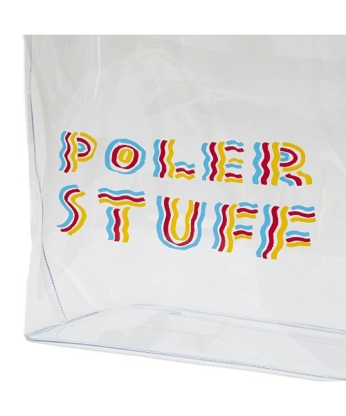 POLeR（ポーラー）の「POLER PVC POOL BAG（ポーラー PVC プールバッグ）（トートバッグ・メンズ・オレンジ/ブラック/クリア・FREE）」の8枚目の写真