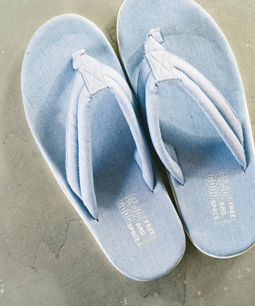 BAYFLOW（ベイフロー）の「アソートトングサンダル（サンダル・メンズ・ブラウン/インディゴブルー/チャコール/クリアブルー・MEDIUM/SMALL）」の4枚目の写真