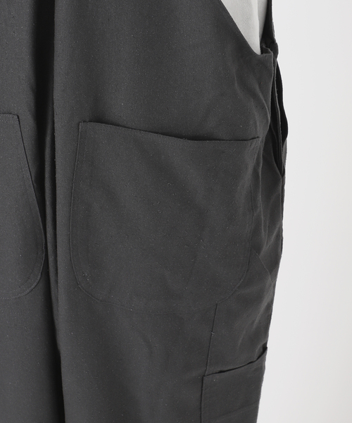 IENA（イエナ）の「BASERANGE/ベースレンジ GREN OVERALLS（サロペット/オーバーオール・レディース・チャコールグレー・FREE）」の21枚目の写真