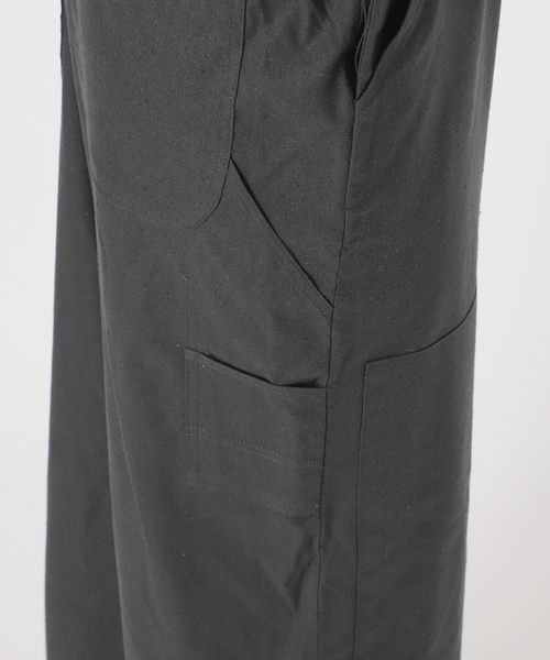 IENA（イエナ）の「BASERANGE/ベースレンジ GREN OVERALLS（サロペット/オーバーオール・レディース・チャコールグレー・FREE）」の22枚目の写真