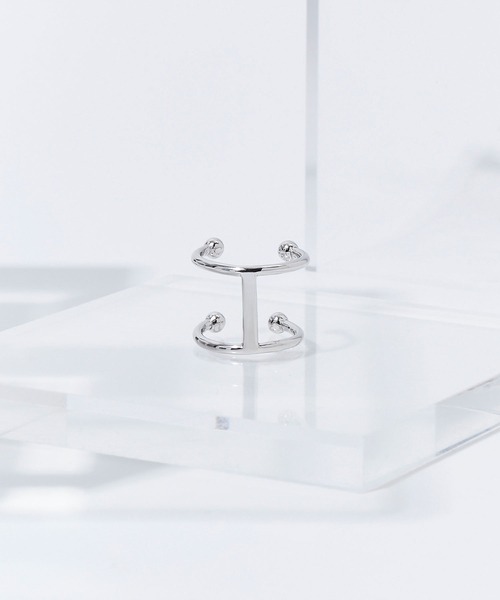 ROSE BUD（ローズバッド）の「DESIGN RING（リング・レディース・シルバー・ONE SIZE）」の2枚目の写真