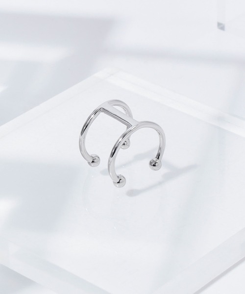 ROSE BUD（ローズバッド）の「DESIGN RING（リング・レディース・シルバー・ONE SIZE）」の5枚目の写真