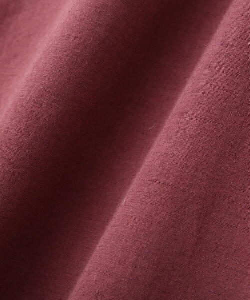 human woman（ヒューマンウーマン）の「◆コットンリネンウェザー近江晒シェフパンツ（その他パンツ・レディース・イエロー/ネイビー/ブラウン・SMALL/MEDIUM）」の20枚目の写真