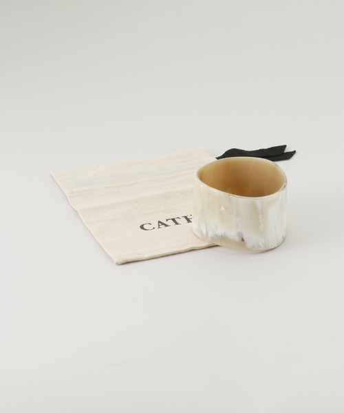 Noble（ノーブル）の「CATHS/キャッツ ウェーブワイドバングル（バングル/リストバンド・レディース・ベージュ・FREE）」の4枚目の写真