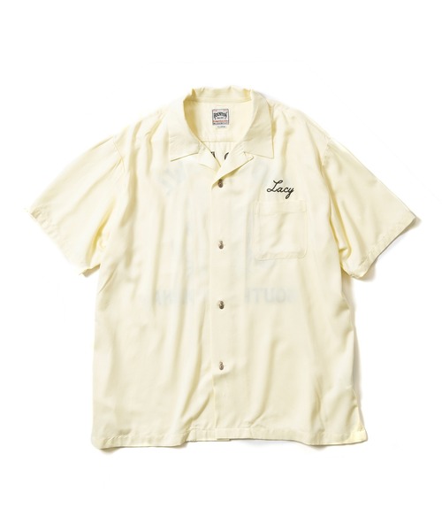 トップス HOUSTON BOWLING SHIRTS HOUSTON シャツ ボーリングシャツ(TIGER BOWL) メンズ