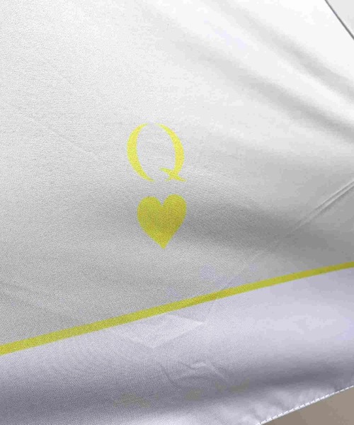 Q(キュー)の「遮光 晴雨兼用折りたたみ日傘(折りたたみ傘・レディース・ライトグレー・ONE SIZE)」の8枚目の写真