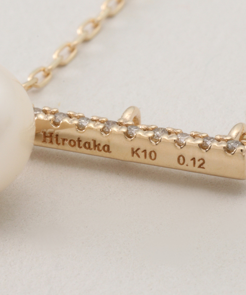 Hirotaka/ヒロタカ Drosera Diamond Akoya Pearl Bar