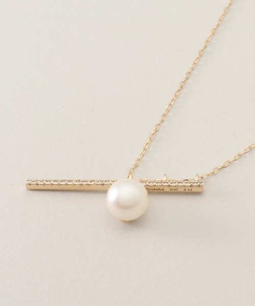 Hirotaka/ヒロタカ Drosera Diamond Akoya Pearl Bar