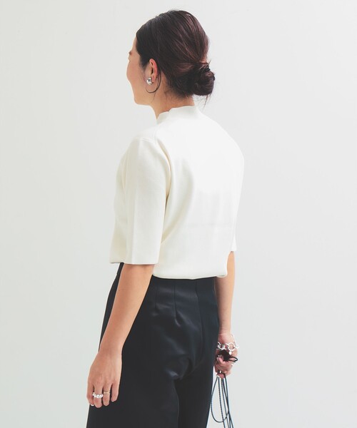 【今季新品未使用】Demi Luxe BEAMS シンプル モックネック ニット Demi-Luxe BEAMS｜シンプル モックネック ニット .M | Rakuten