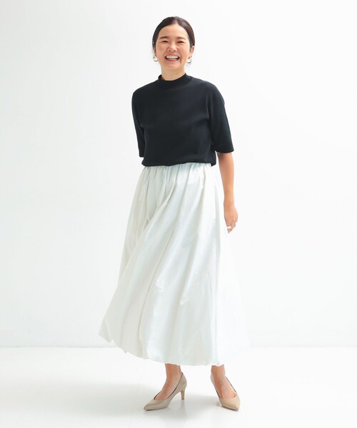 【今季新品未使用】Demi Luxe BEAMS シンプル モックネック ニット Demi-Luxe BEAMS｜シンプル モックネック ニット .M | Rakuten Fashion