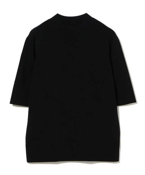 Demi-Luxe BEAMS（デミルクス ビームス）の「シンプル モックネック ニット .M［手洗い可］（ニット/セーター・レディース・ブラック/ネイビー/オフホワイト・ONE SIZE）」の10枚目の写真