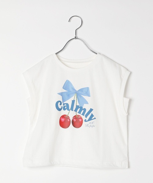 10C REPIPI（ジューシーレピピ）の「【10C REPIPI】CherryRibbonTシャツ（Tシャツ/カットソー・キッズ・ブラック/ピンク/ホワイト・130cm/120cm/110cm）」の10枚目の写真