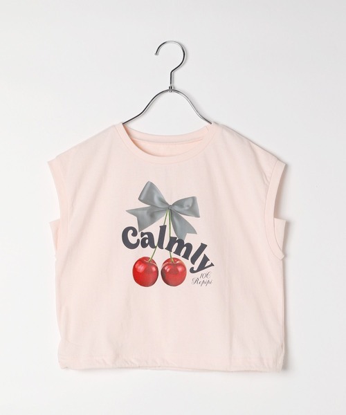 10C REPIPI（ジューシーレピピ）の「【10C REPIPI】CherryRibbonTシャツ（Tシャツ/カットソー・キッズ・ブラック/ピンク/ホワイト・130cm/120cm/110cm）」の12枚目の写真