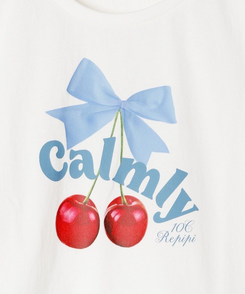 10C REPIPI（ジューシーレピピ）の「【10C REPIPI】CherryRibbonTシャツ（Tシャツ/カットソー・キッズ・ブラック/ピンク/ホワイト・130cm/120cm/110cm）」の20枚目の写真