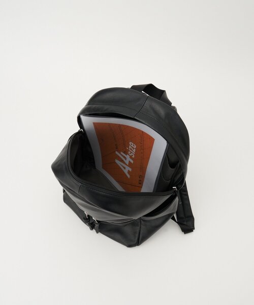 BEARDSLEY（ビアズリー）の「レザーリュック（バックパック/リュック・レディース・ブラック・FREE）」の9枚目の写真