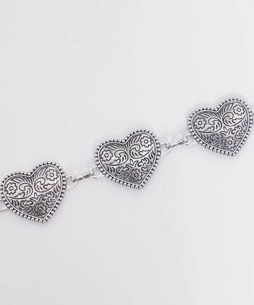 WEGO(ウィゴー)の「WEGO/ハートコンチョベルト(ベルト・レディース・その他1・FREE)」の3枚目の写真