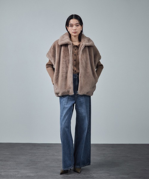 セール】USAコットンセンタープレスバギーデニム［セットアップ対応