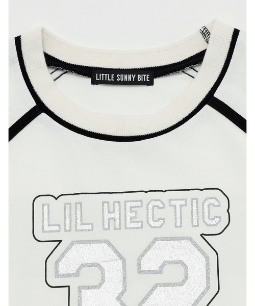 Little sunny bite(リトルサニーバイト)の「【little sunny bite】numbering dress(ワンピース・レディース・ホワイト/ブラック×ピンク/ブラック×グリーン・MEDIUM/SMALL)」の17枚目の写真