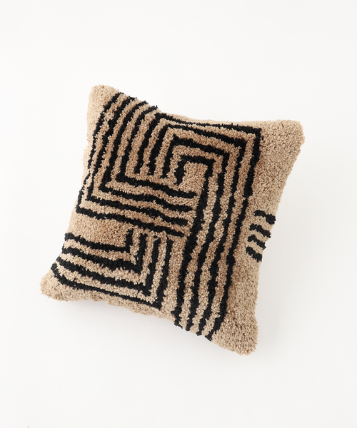 journal standard Furniture （ジャーナルスタンダードファニチャー）の「STOKES CUSHION　ストークス クッションカバー 45cm（クッション/クッションカバー・レディース・ブラウン・FREE）」の2枚目の写真