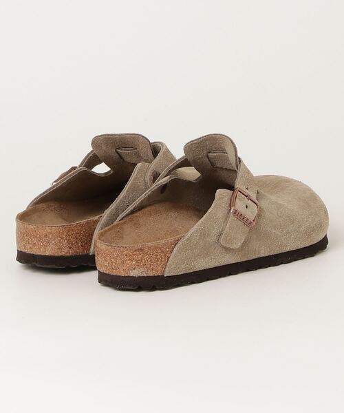 BIRKENSTOCK（ビルケンシュトック）の「[BIRKENSTOCK/ビルケンシュトック] BOSTON SUEDE LEATHER ボストン スウェード サンダル（サンダル・レディース・ベージュ/ブラック・23/24/24.5/26/26.5/27/28/25）」の11枚目の写真