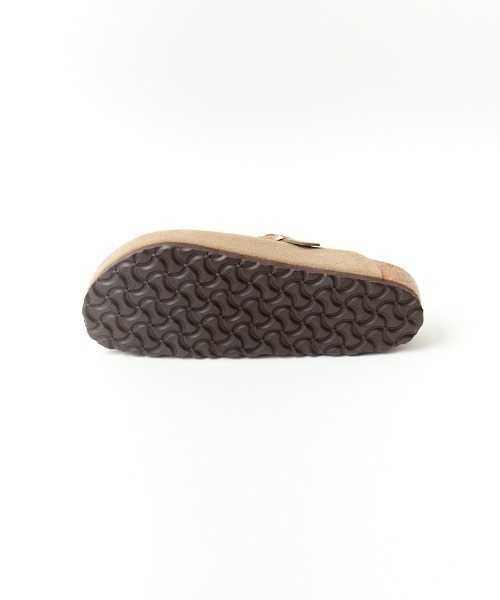 BIRKENSTOCK（ビルケンシュトック）の「[BIRKENSTOCK/ビルケンシュトック] BOSTON SUEDE LEATHER ボストン スウェード サンダル（サンダル・レディース・ベージュ/ブラック・23/24/24.5/26/26.5/27/28/25）」の6枚目の写真