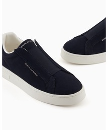 ARMANI EXCHANGE（アルマーニエクスチェンジ）の「【A|X アルマーニ エクスチェンジ】スエード スリップオンスニーカー（EC限定カラー含）（スリッポン）」