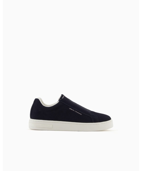 美品 【ARMANI EXCHANG】アルマーニ スニーカー スリッポン レザー アルマーニエクスチェンジ(ARMANI EXCHANGE)|ARMANI EXCHANGE
