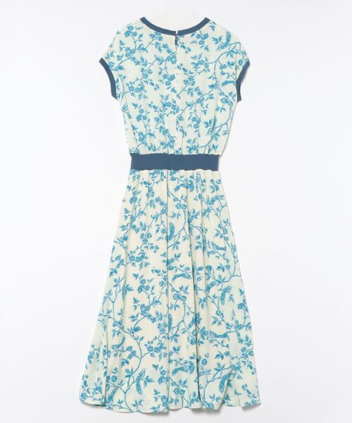 PREFERIR（プレフェリール）の「ボタニカルプリントワンピース/M,Lツーサイズ（ワンピース・レディース・オフホワイト/ブラック・LARGE/MEDIUM）」の3枚目の写真