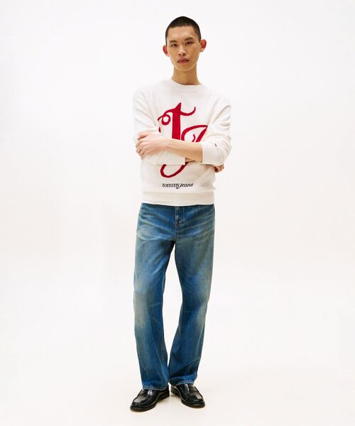 tommy jeans(トミー ジーンズ)の「オーティスレギュラーストレートジーンズ(デニムパンツ・メンズ・ブルー・30inch/28inch/32inch/34inch)」の3枚目の写真