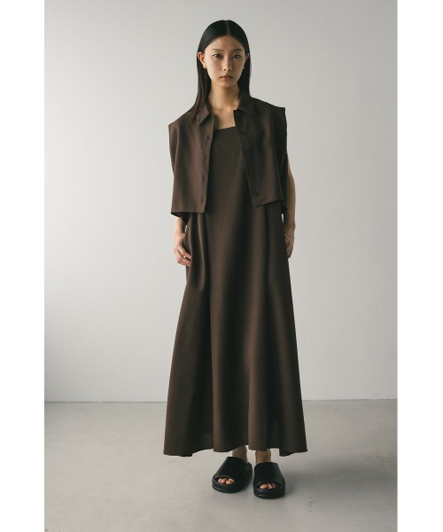 ワンピース miha02 2ピースシャツレイヤードワンピース｜STYLEMIXER（スタイル