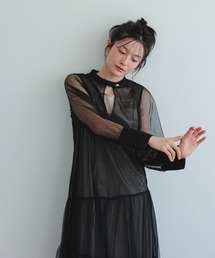 Dorry Doll ブラック ドレス オケージョンドレス　新品　ドリードール マルチレイヤードドレス（ドレス）｜Dorry Doll（ドリードール