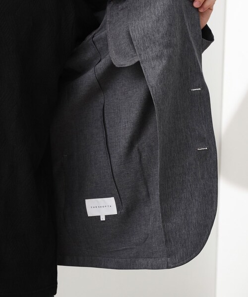 THE SHOP TK （ザ ショップ ティーケー ）の「スムースファイバーリラックスジャケット 【セットアップ可／UVカット／イージーケア／洗濯機OK】（テーラードジャケット・メンズ・ネイビー/グレー/ブラウン系その他・01/02/03/04）」の21枚目の写真