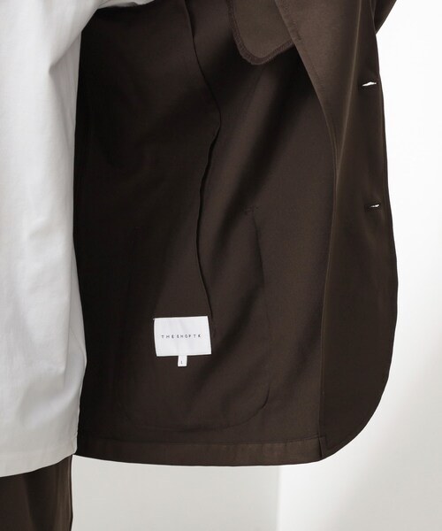 THE SHOP TK （ザ ショップ ティーケー ）の「スムースファイバーリラックスジャケット 【セットアップ可／UVカット／イージーケア／洗濯機OK】（テーラードジャケット・メンズ・ネイビー/グレー/ブラウン系その他・01/02/03/04）」の16枚目の写真