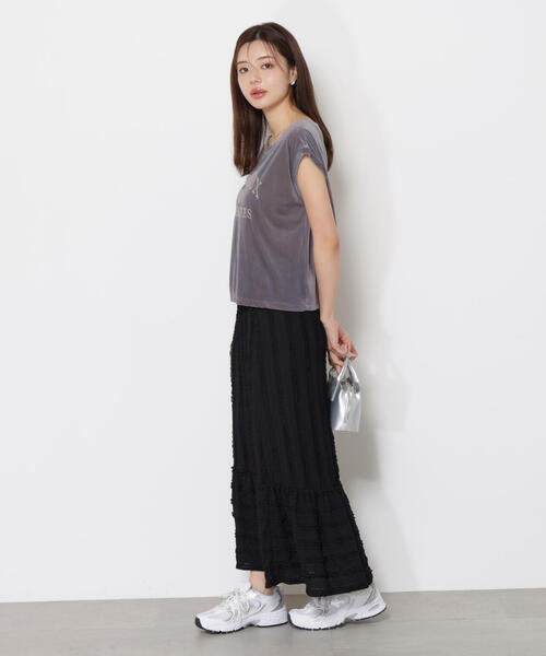 PROPORTION BODY DRESSING(プロポーションボディドレッシング)の「カットレース切り替えスカート / 1215220706(スカート・レディース・ブラック/ホワイト系その他・MEDIUM/P/S)」の12枚目の写真