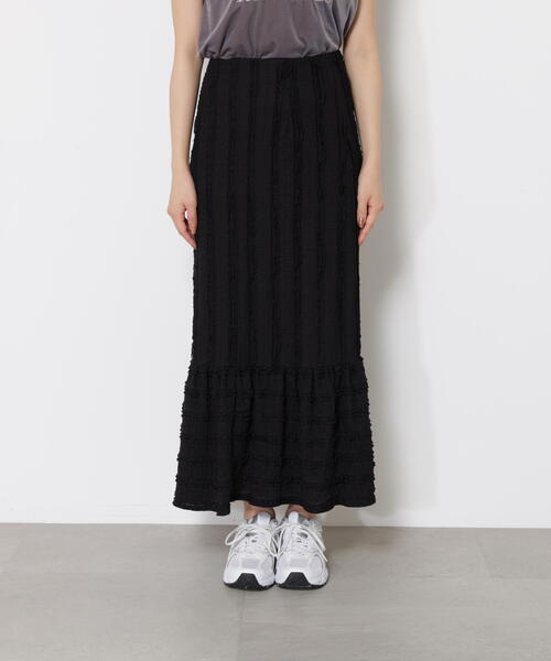 PROPORTION BODY DRESSING(プロポーションボディドレッシング)の「カットレース切り替えスカート / 1215220706(スカート・レディース・ブラック/ホワイト系その他・MEDIUM/P/S)」の5枚目の写真