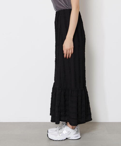 PROPORTION BODY DRESSING(プロポーションボディドレッシング)の「カットレース切り替えスカート / 1215220706(スカート・レディース・ブラック/ホワイト系その他・MEDIUM/P/S)」の6枚目の写真