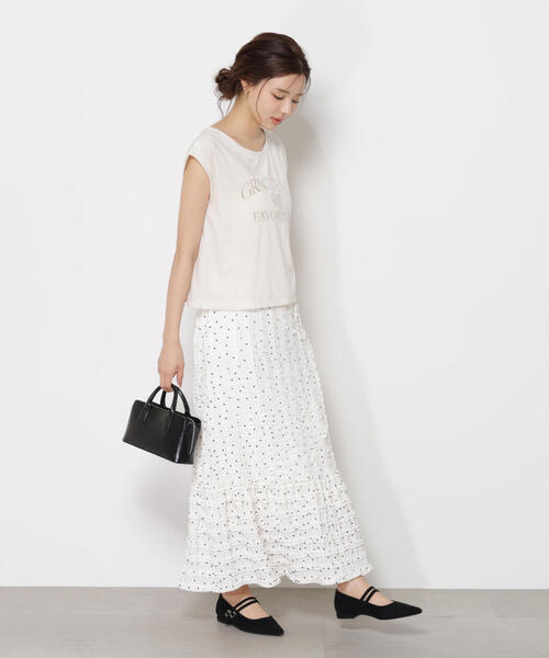 PROPORTION BODY DRESSING(プロポーションボディドレッシング)の「カットレース切り替えスカート / 1215220706(スカート・レディース・ブラック/ホワイト系その他・MEDIUM/P/S)」の17枚目の写真