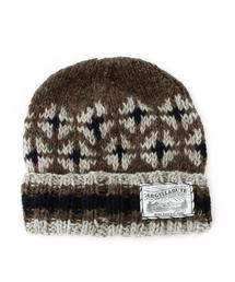 coen | 【Market】スクエアジャガードニットワッチ(ニットキャップ/ビーニー)